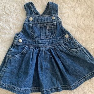 BabyGap Newborn Jean Overalls Dress